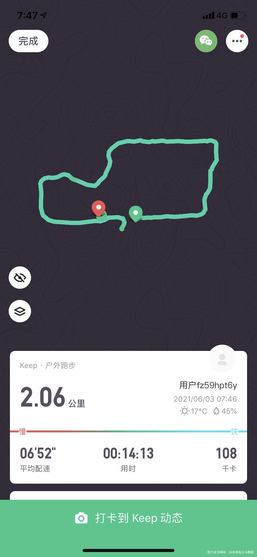 太棒啦,我完成7天打卡目标!姐妹们一起加油啊~