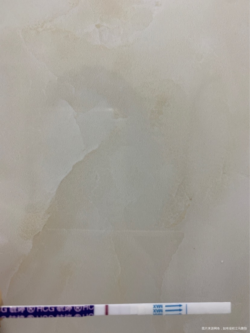 因为昨晚测了一下有灰印,也不知道是不是自带水