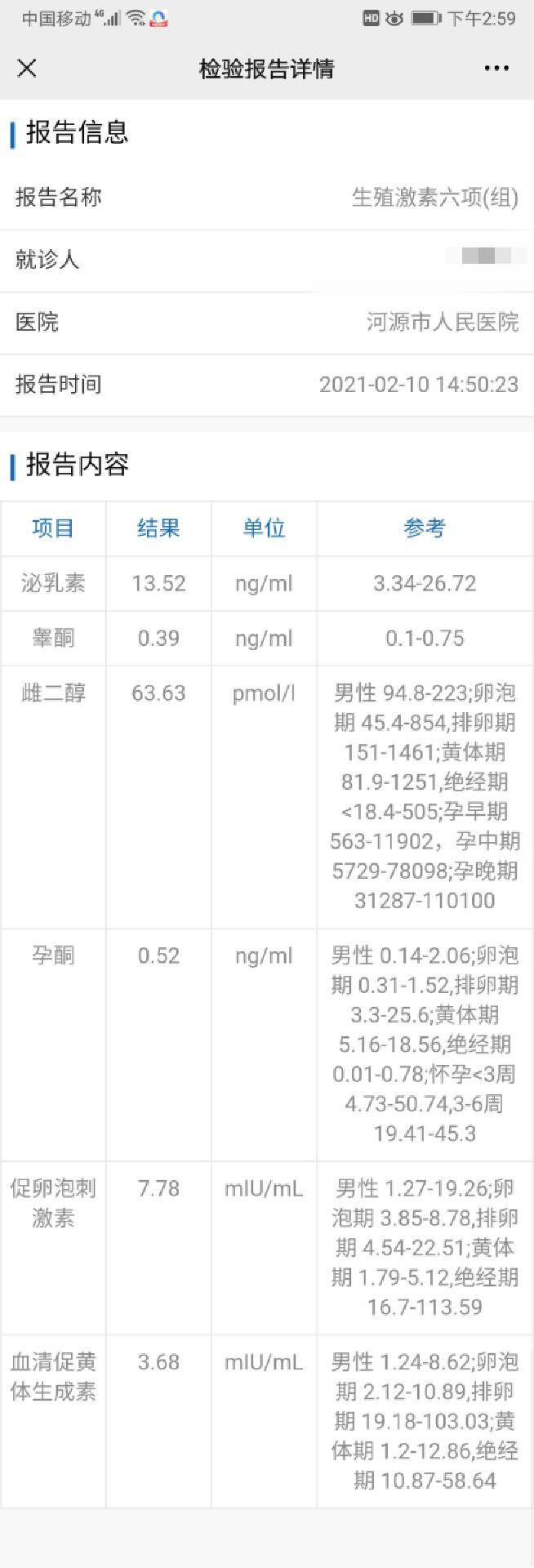 请问我的卵巢排卵是否异常跟吃补佳乐和地屈孕酮