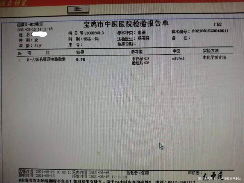 三号下午人授四号早上监测卵泡已排15号测HC