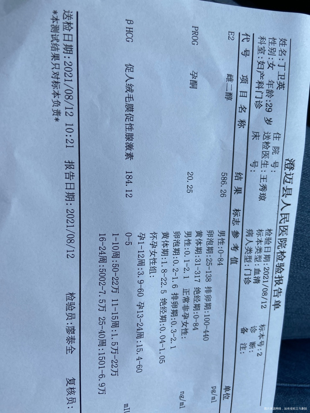 请问检查结果怎么样怀孕多久了呢