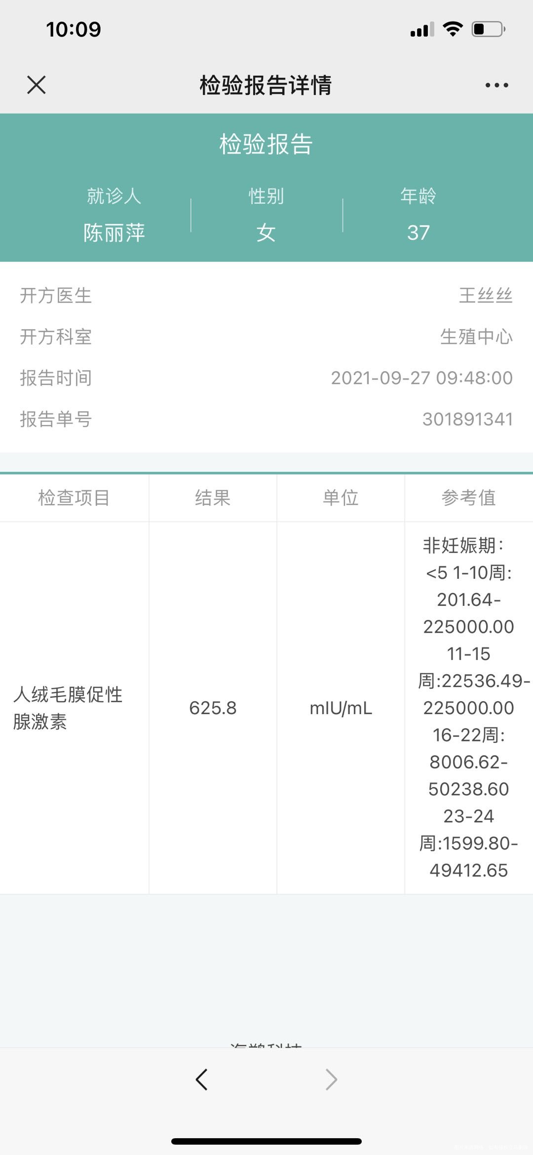 你好我是9月14号移植了两枚囊胚图一是移植第