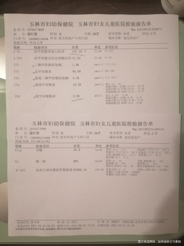 胎停3次目前自怀末次月经8月3日现在吃药优甲