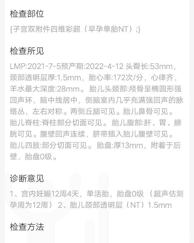 麻烦老师们帮我看一下NT结果这个怎么没有写心