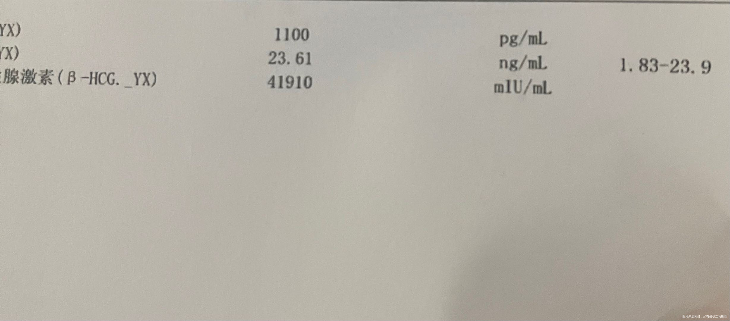 怀孕六周➕hcg41910孕酮2361ng/