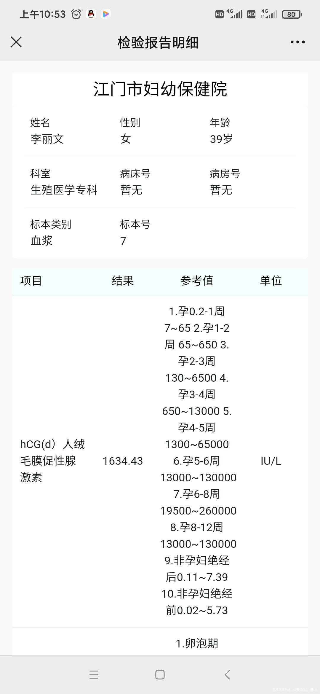 医生我目前已怀孕四周多末次月经是1月11日今