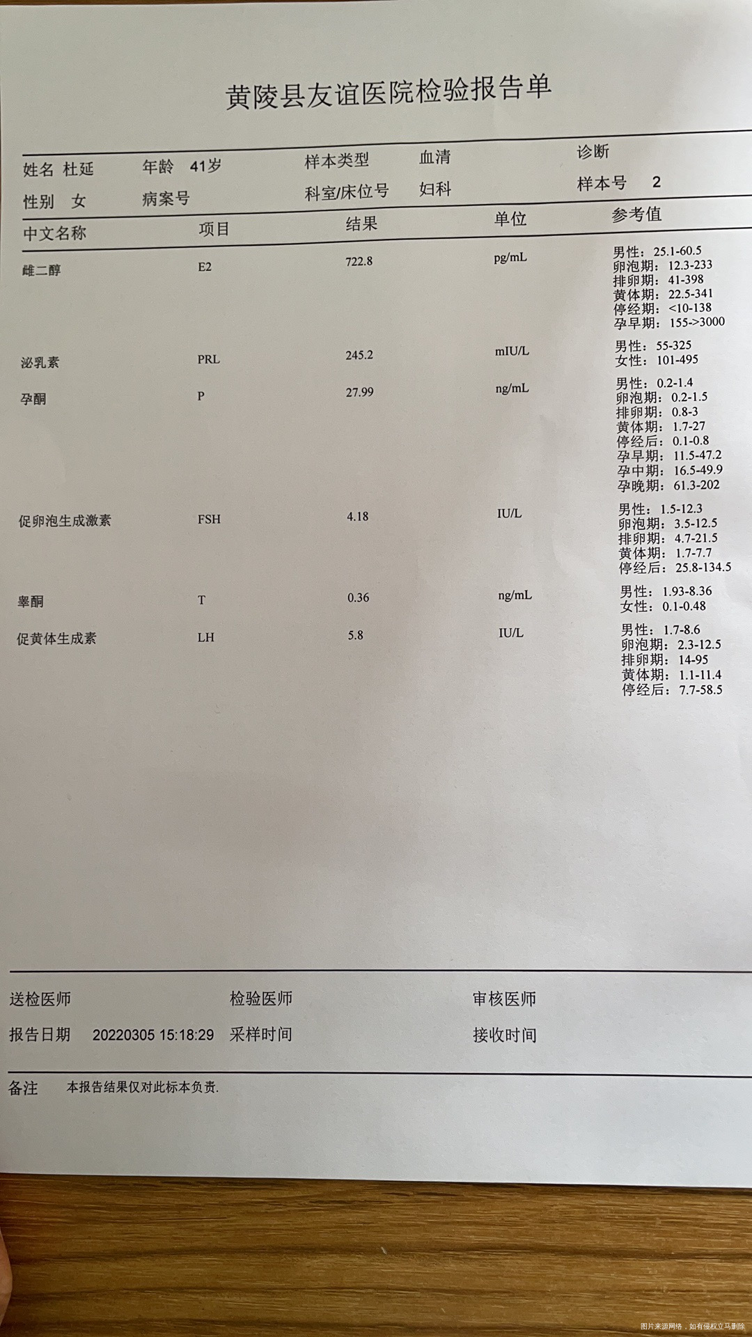 您好我是试管移植第三天这个结果正常吗