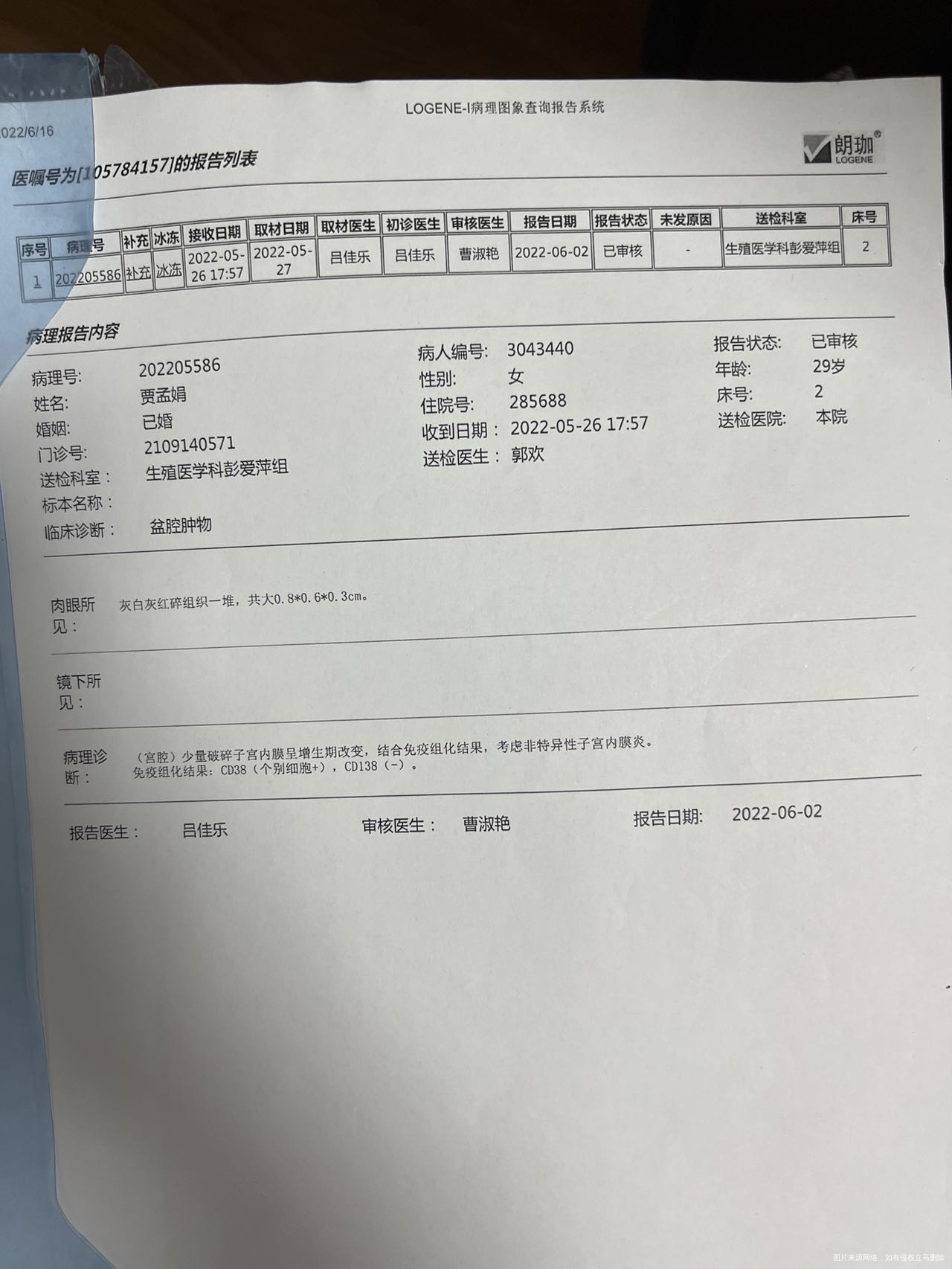 5月底做了宫腹腔手术但之后内膜一直都薄
