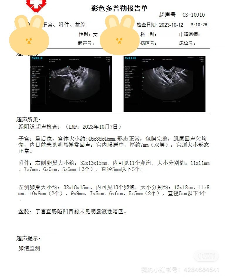 医生你好我今天是打促排卵针的第六天前四天给我