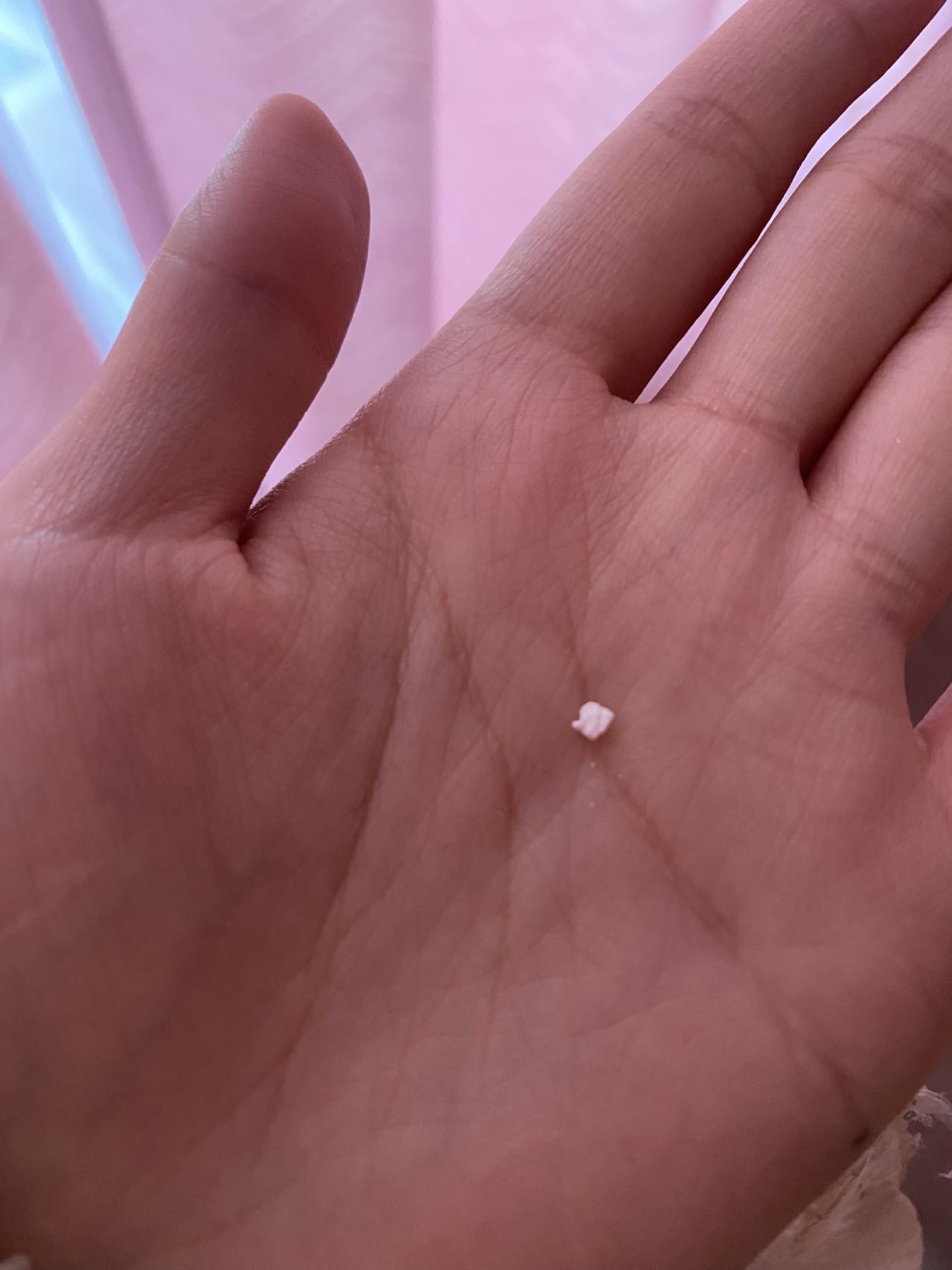 孕期吃左甲状腺素片四分之一这个用手扣出来的每