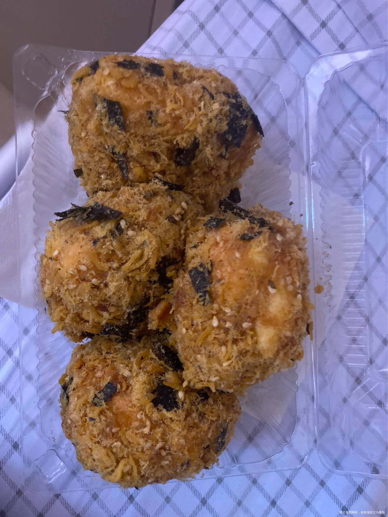 孕晚期住院没有冰箱昨天买的这个肉松小贝房间一