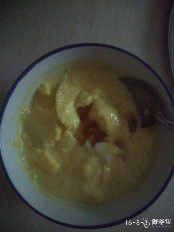 哎看我做的鸡蛋羹失败