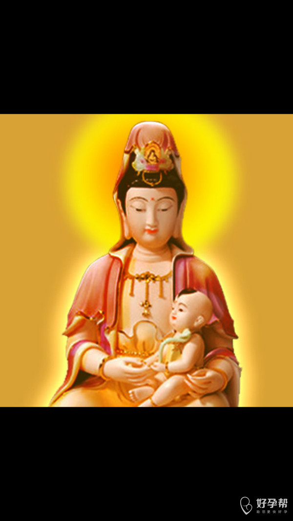 菩萨保佑我的宝宝一切都好,一定要健健康康快快乐乐的成长!