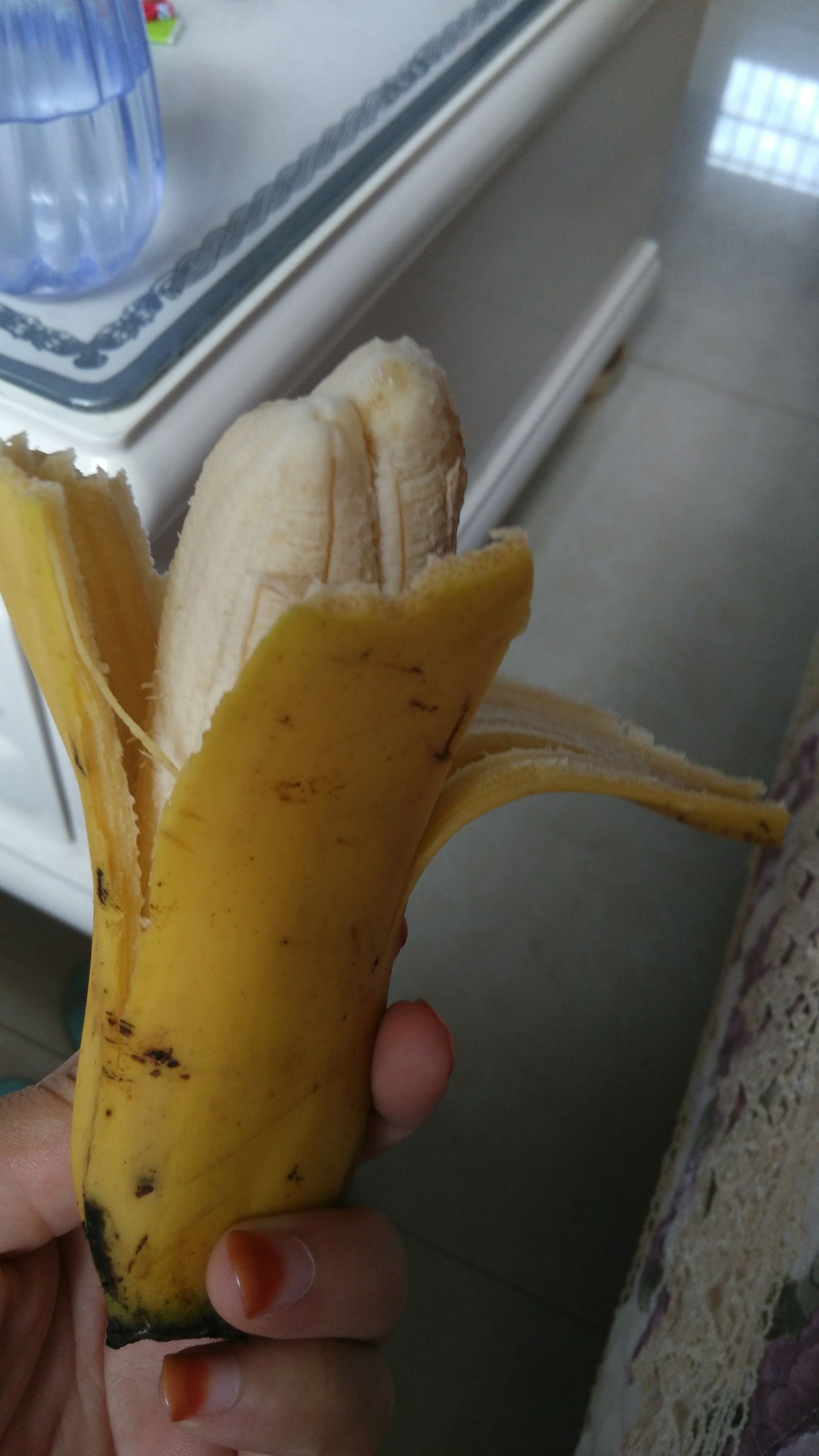 长这么大,头一次见这种香蕉.