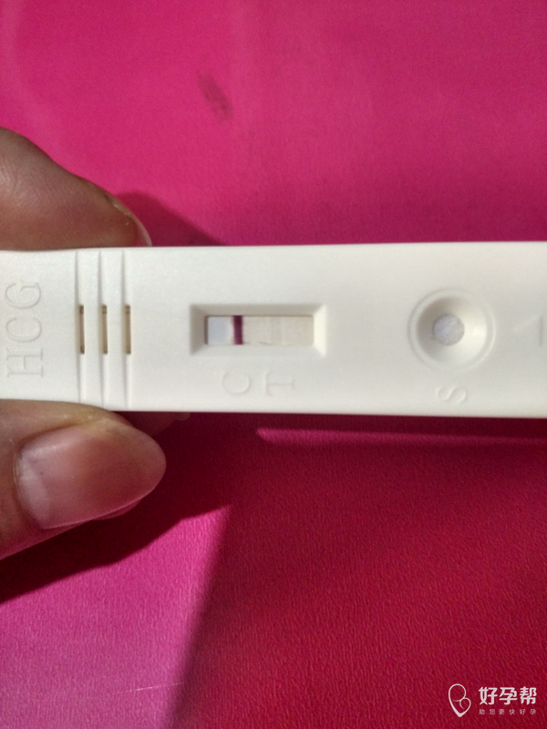 姐妹们帮我看看这样的早孕试纸还算数吗