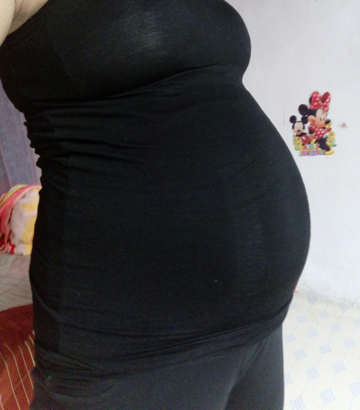 怀孕23周肚子大小图片图片