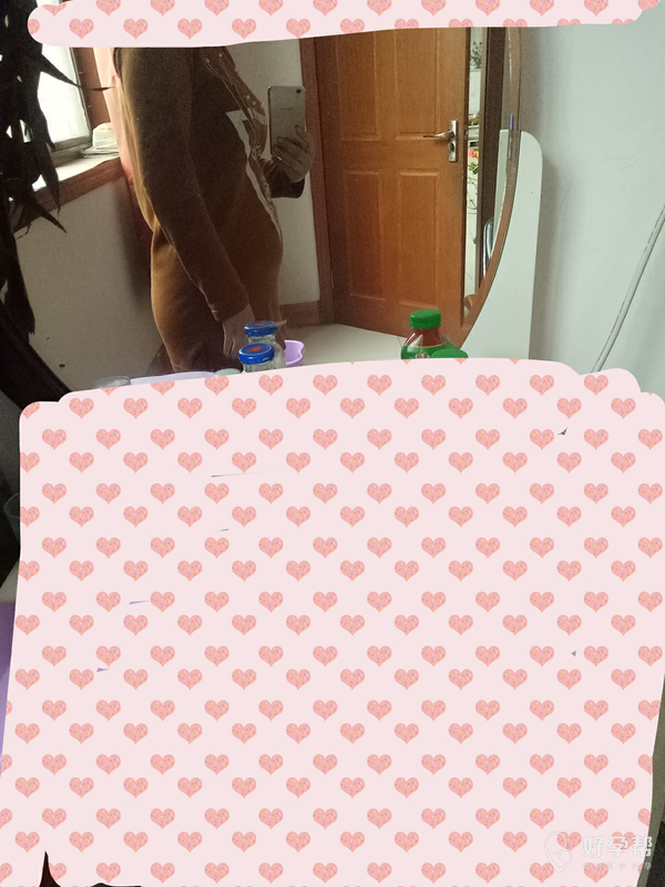 两个月肚子好像比较大