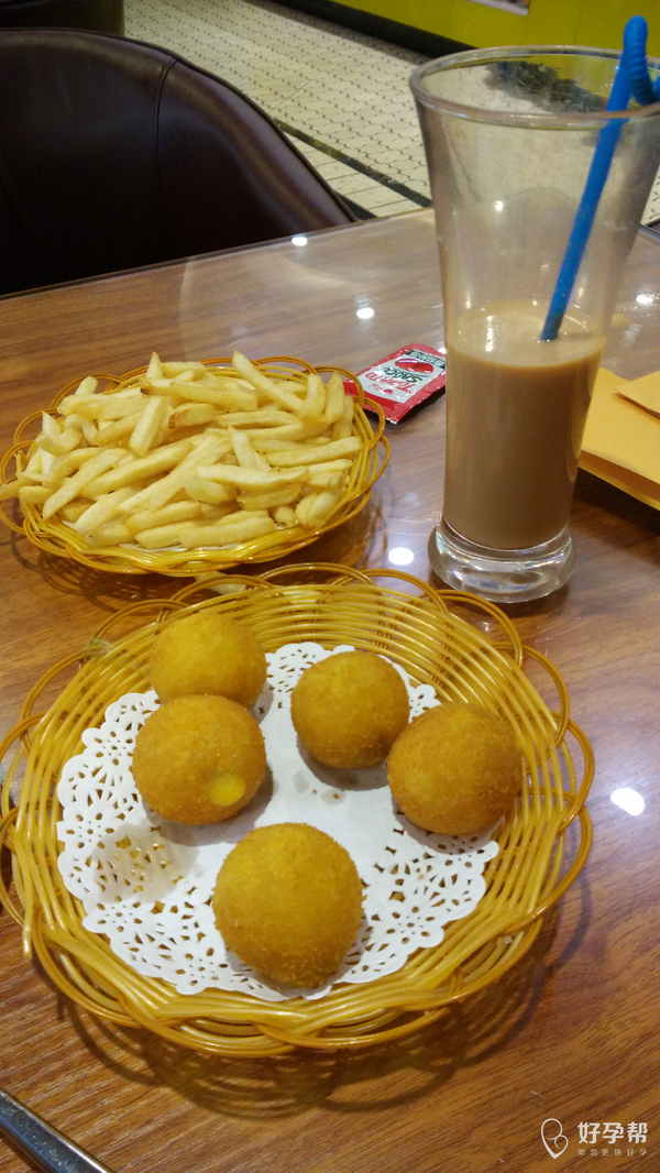 孕妇的下午茶牛排小吃