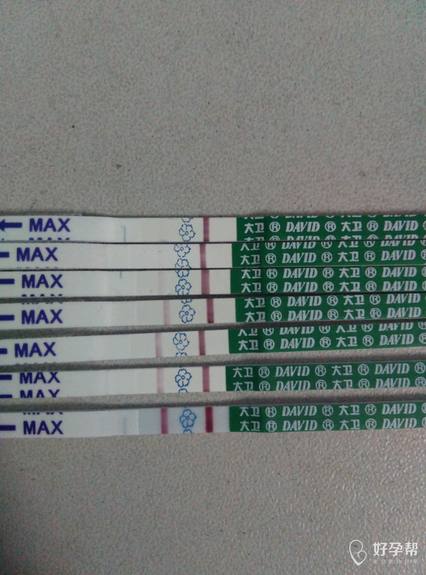 早早孕终于加深明显了,月经推迟4天.大家进来接好孕