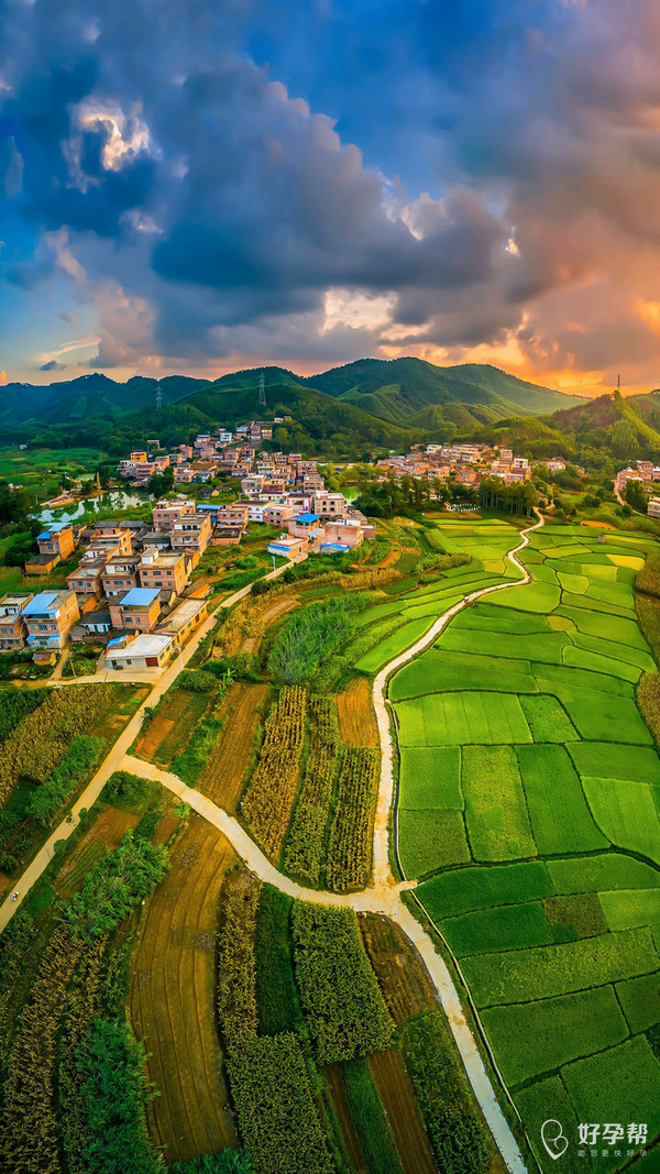 这个村子拍得特别好看呢