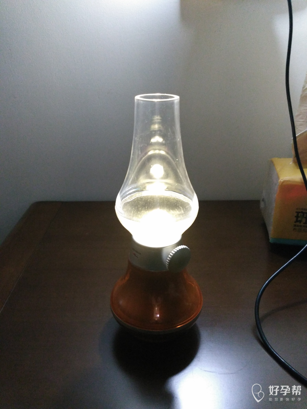 买了个声控灯,很古老吧