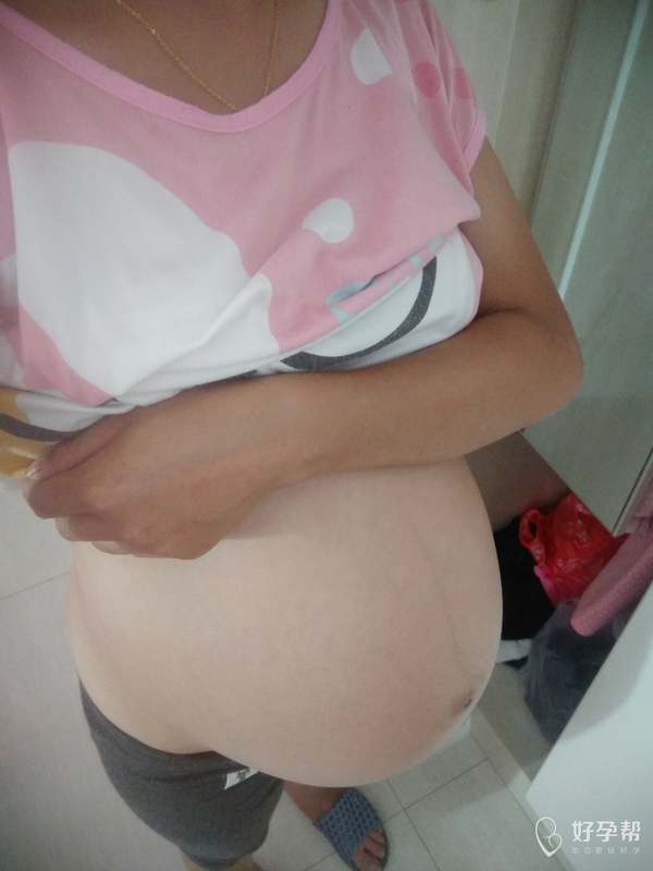 我们也来晒晒明天36周的肚子-其它-好孕妈妈论坛-好孕帮