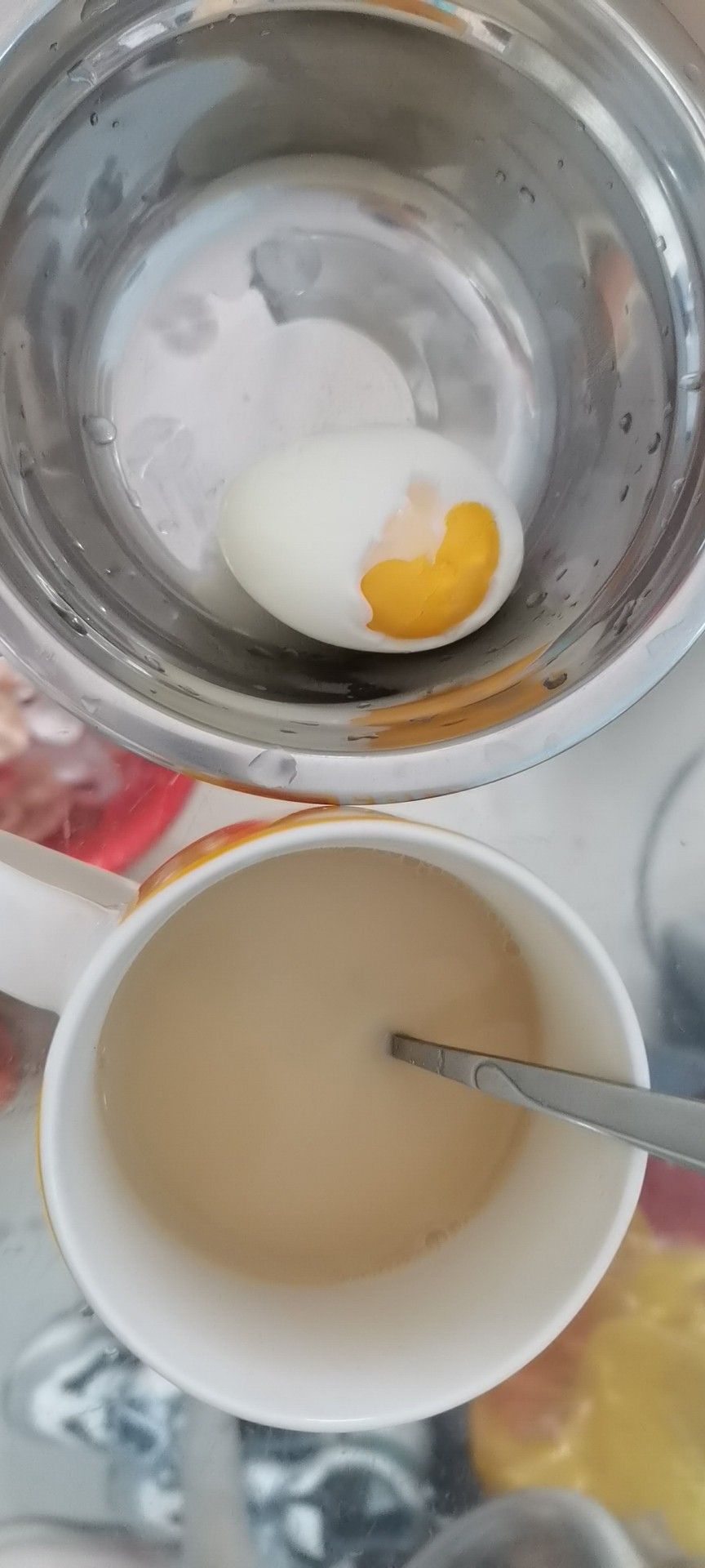 豆浆鸡蛋图片真实图片