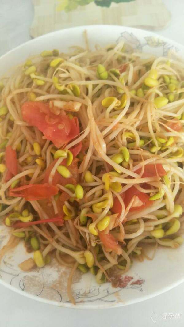 肉丝豆芽青菜炝锅面 gw-topic